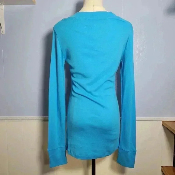 Gap Medium Bundle of 3 Bright Blue Gray Bright Blue Longsleeve / Short Sleeve - Picture 2 of 11